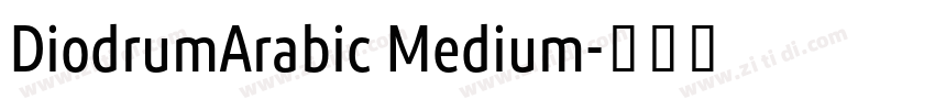 DiodrumArabic Medium字体转换 DiodrumArabic Medium字体转换